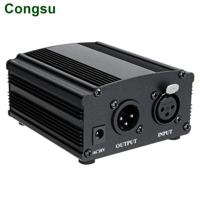 China New CONGSU 48V phantom power supply with adapter for any MIC PH48 CS8301 condenser microphone for sale