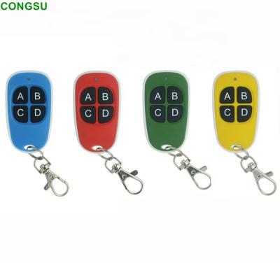 China 433Mhz Garage Door ABCD 4 Keys Digital LED Display Copying Wireless Remote Control Rolling Code for sale