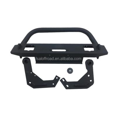 China Steel Suitable For Suzuki Jimny JB23JB33JB43 Short Front Winch Post With Guardrail Jimny Front Bumper for sale