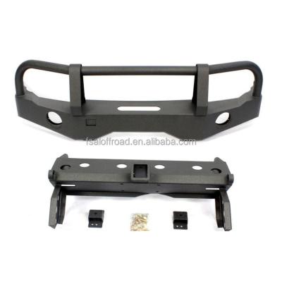 China Offroad steel bumpe from 1998 to 2017 , Jimny JB23 JB33 JB43 car modified parts manganese steel front bumper with guardrail for sale