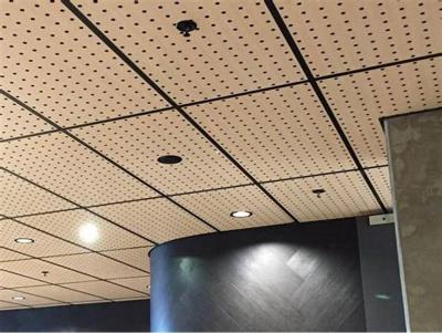 China 3mm Perforierter Sperrholz Akustik-Panels Öko-freundlich angepasst zu verkaufen