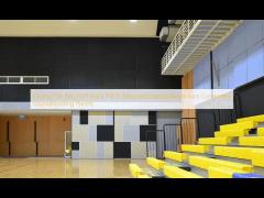 Ceiling Tile RAL7021 Black PVDF Microperforated Aluminium Composite Soundproofing Panels
