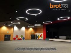 4‘x8‘ auditorium oak veneer timber microperforated sound absorbing wall acoustic panels
