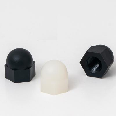 China 66 nylon plastic domed screw cover high quality with hex nut attractive price made in China for sale