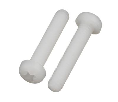 China General Industry Hot Sale Plastic Pan Head Nylon Screw Nylon Type And Transparent Color for sale