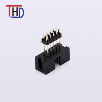 China audio & Video 2.54Mm Pitch 10 Pin Dual Row Plastic With Female Mail Box Header For Electronic Meters for sale