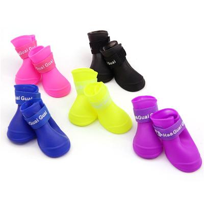 China Pet Sustainable Outdoor Waterproof Rubber Shoes for sale