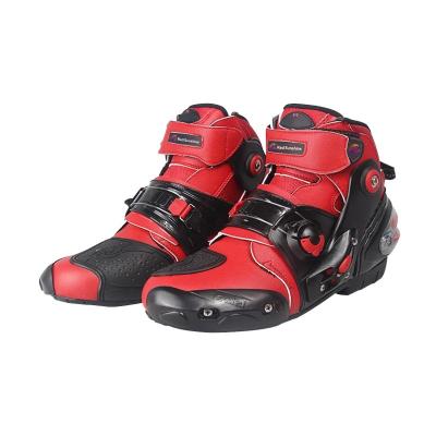 China Fashion Trend Sports Motorcycle Boot Short Waterproof Motorcycle Boots for sale