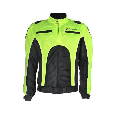 China Large Breathable Wears New Custom Motorcycle Motorbike And Air Mesh Latest Design Fully Protective With Green Color for sale