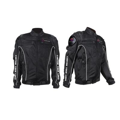 China Breathable Racing Motorcycle Riding Jacket Motorcycle Wear Resistant Breathable Wear for sale