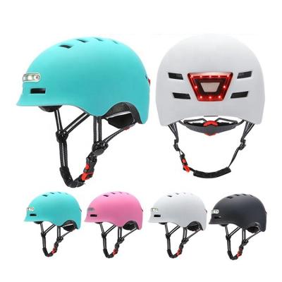 China Safety Riding Scooter Bicycle Helmet Smart Cycling Helmets Support Lightweight Mountain Road Bike Helmet for sale