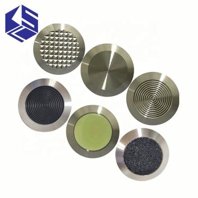 China Modern 304 Stainless Steel Tie Rod Blind Guide Anti-Slip Diamond Surface Tactile Indicator Stud Blind Link for sale