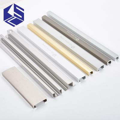 China Eco-friendly KSL Floor Connected Strip For Sale Brass U Shape Ceramic Tile Trim Edging Profile for sale