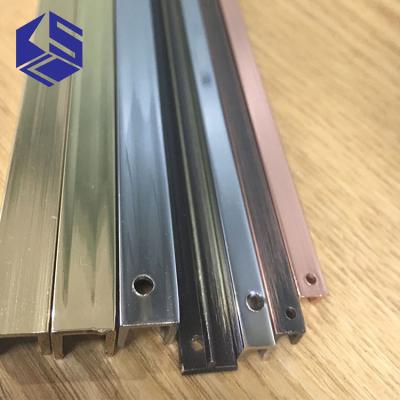 China Moisture Proof Interior Surface Treatment Trim Floor Transition Strip Upper Accessories For Sale for sale