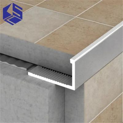 China Modern Floor L Shape Factory Price Aluminum Protector Outside Corner Tile Trim Profile for sale