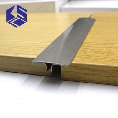 China Eco - Friendly Commercial Insurance Stainless Steel Floor Cover Transition Strip for sale