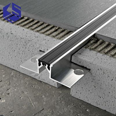 China Easy Installation Building Materials Metal Stainless Steel Tile Expansion Joint For Sale for sale