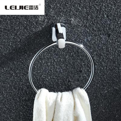 China Modern Luxury Polishing Towel Ring Holder New Design Round 304 Stainless Steel Towel Ring for sale