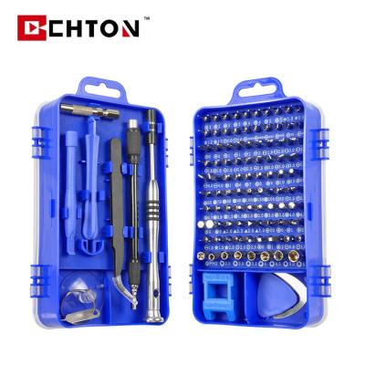 China Multi-Used Main Screwdriver 110 in 1 Set Mini Screw Driver Function Bit Precision Mobile Phone Magnetic Multi-Bit Wholesale Mobile Phone Kit Iphone for sale