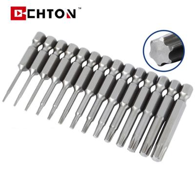 China Repair 50 Millimeter 65MM 100MM 150MM Torx Bit 200MM Set Impact Precision S2 Magnetic Taiwan Singer Head Screwdriver Bits for sale