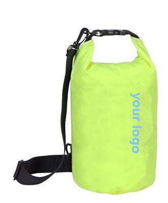 China Factory Price 10L Waterproof Dry Bag Boating Outdoor Waterproof Camping Swimming Waterproof PVC Dry Bag OEM for sale