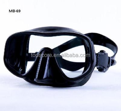 China Fashionable Freediving Mask Wholesale Mask Equipment MB-69 Frameless Diving Mask MB-69 for sale