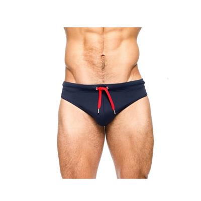 China New Style OEM Breathable Lycra Polyester Swimwear Men's Breathable Briefs for sale