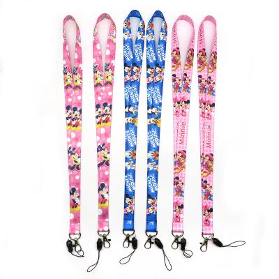 China Factory Direct Polyester Logo Anime Cartoon Lanyard Custom Made for sale