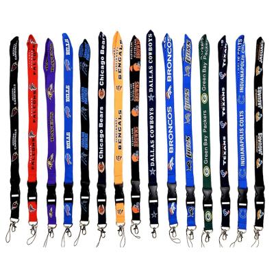 China Custom Factory Direct Gift NFL Lanyard Promotional Coupons Supply Prices for sale