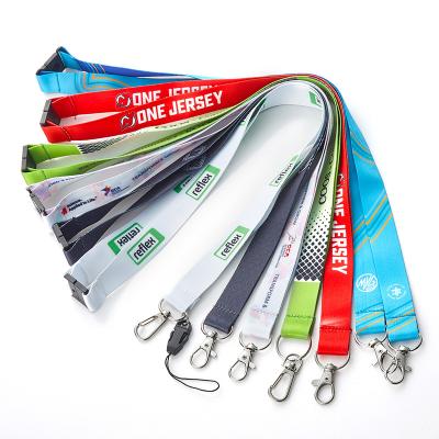 China Custom Promotional Gift Polyester Promotion Cheap Printed Lanyards for sale