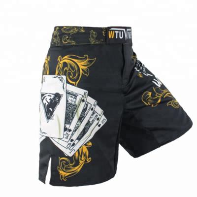 China Spandex/Polyester Factory High Quality Mens Running Shorts Custom Boxing Shorts for sale