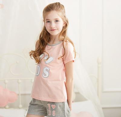 China Breathable hot sale children clothes sets homewear pajamas child sport suit for child for sale