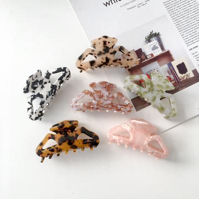 China Fashionable new acetic acid women's hair accessories 9cm Korean fashion hair clips autumn and winter hairpins for sale