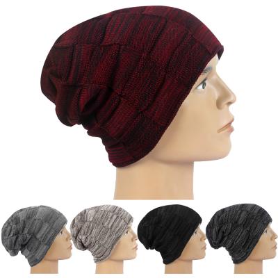 China 2021 Winter COMMON Hat For Man Thicken Warm Beanie Hat Women Knitted Acrylic Hat For Wholesale for sale