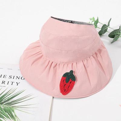 China 2021 Plush Kids Bucket Hats Cute Sunshade Hat Adjustable Soft Fisherman's Hat for sale