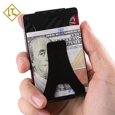 China RFID Blocking Minimalist Wallets For Men Amazon Hot Sale Credit Card Holder Rfid Wallet ID Metal Card Case for sale