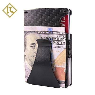 China RFID Blocking Eject Alloy Metal Box ID Blocking RFID Business Press Noise Up Automatic Card Holder Case Creativity Aluminum for sale