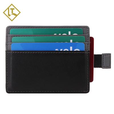 China RFID Blocking Credit Card Holder Hot Selling Amazon Money Clip Card Holder Wallet 2022 for sale