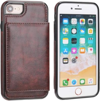 China Waterproof Wallet Case with Credit Card Holder, Kickstand Premium Leather Durable Shockproof Cover Device for sale