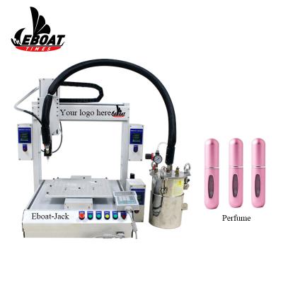 China High Speed ​​Small Beverage Perfume Bottle Machine Thick Oil Capping Filling Machine For Perfume for sale