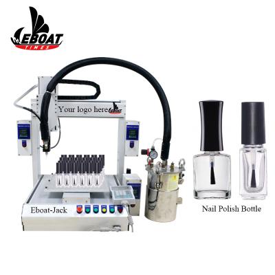 China Beverage Eboattimes 3000pcs/hour Thick Oil Liquid Filling Machine Nail Gel Polish Filling Machine for sale