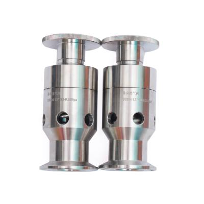 China General 304 Stainless Steel Sanitary Adjustable Pressure Relief Valve for sale