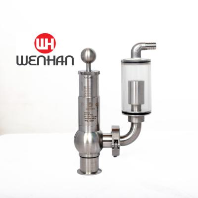 China food & Beverage Factory Design New Beer CO2 Emission Valve Adjustable Pressure Relief Valve for sale