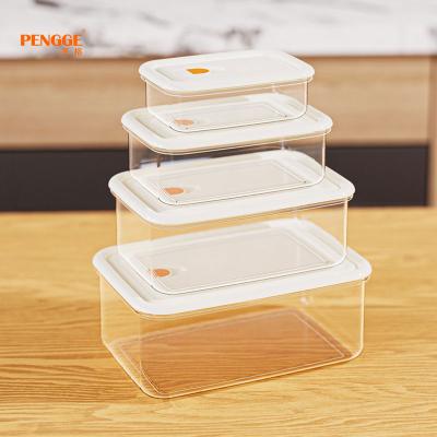 China Freshness preservation microwave heating Hot selling food storage microwave and refrigerator safety preservation food grade sealed plastic bento preservation box for sale