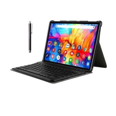 China 4G lte tablet android 10 inch 1280*800 ips screen 32gb otca core android tablets with keyboard 10.1