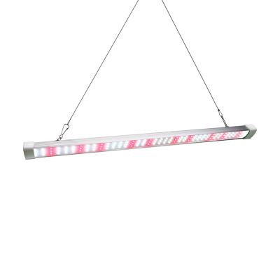 China Seed starting new three-row T12 LED plant growth lamp white aluminum bar is designed for large-scale indoor greenhouses for sale