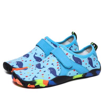 China Oef Beach Discovery Unisex Wear-resistant Non-slip Rise Breathable Quick Dry Snorkeling Shoes Wholesale Deodorization Kids Wading Shoes for sale