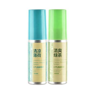 China Mouth Odor Spray Allcare GreenTea Refreshing Bad Breath Antiseptic 15g Mint Mouth Odor Spray for sale