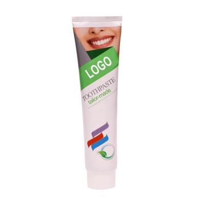 China Allcare Whitening Fluoride Free Removing Teeth Tooth Stains Foam Toothpaste With Plant Derived Natural Oil for sale