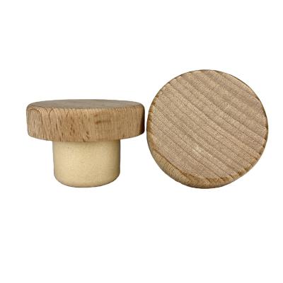 China Professional Manufacturer Jar Wine Polymer Cork Elastomeric Mental Stopper for sale